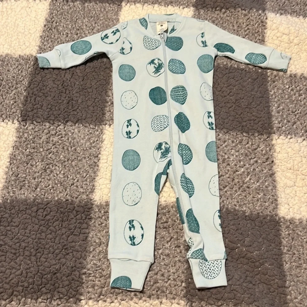 New Kate Quinn Newborn Layette 2 Piece Set Robin’s Egg Blue Jumper Easter NWOT
